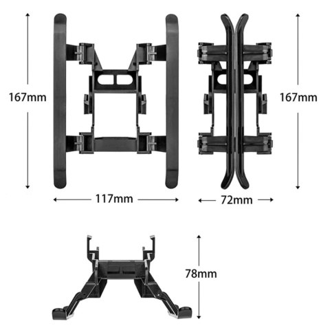 Foldable Extended Landing Gear for DJI FPV