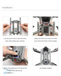 STARTRC Landing Gear do DJI Air 2/2S górny widok mocowanie podwozia do drona kup teraz HTDRONE