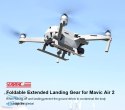 STARTRC Landing Gear do DJI Air 2/2S opakowanie zestawu podwozia stabilizującego akcesoria do drona
