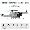 STARTRC składane podwozie do DJI Mini 2 Mavic Mini SE - porównanie rozmiaru z dronem