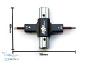 RushFPV 4-in-1 Prop Tool RushFPV (2&2.5MM) - top-down view of the tool's mechanism