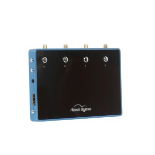4 receivers HDMI & AV output box Hawkeye Four eyes (Blue)