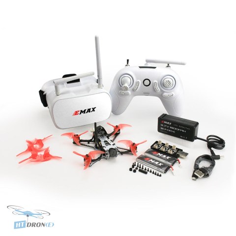 Emax Tinyhawk II Freestyle RTF FPV drone rear view charging ports shop HTDRONE