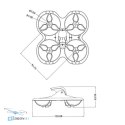 BETAFPV Cetus X рама FPV - вміст упаковки, найкраща пропозиція в магазині HTDRONE