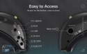 Gogle Skyzone SKY02O czarne akcesoria w zestawie - kup tanio HTDRONE