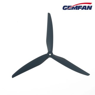Propellers Gemfan 1050-3 Glass Fiber Nylon - Black - (1CCW+1CW)
