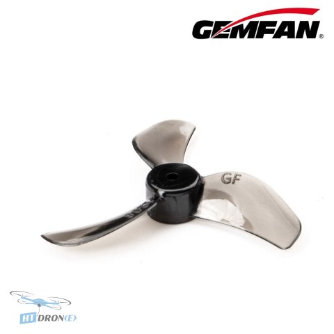 Gemfan 1208-3 Clear Black PC Durable 31mm śmigła 1.5mm - opakowanie 4xCW 4xCCW cena HTDRONE