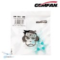 Gemfan 1208-3 niebieskie śmigła 31mm PC - szczegółowy widok z bliska - cena HTDRONE