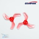 Gemfan 1635-3 Clear Red 40mm PC Durable FPV drone propellers best price shop HTDRONE
