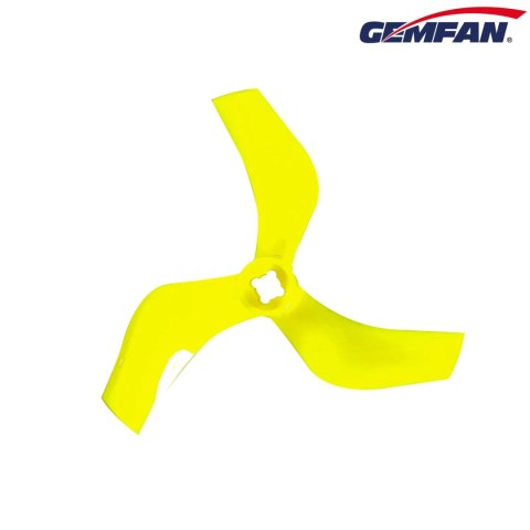 Propellers Gemfan Ducted D75-3 (3Inch) PC 1.5mm&M5 (Adapter) - Yellow - (2CCW+2CW)