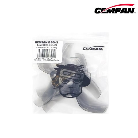 Propellers Gemfan Ducted D90-3 (3.5Inch) PC M5 - Clear Gray - (2CCW+2CW)
