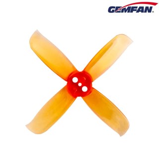 Propellers Gemfan Hulkie 2036-4 PC Durable 4 Blade (T-mount) - Clear Orange - (4CCW+4CW)