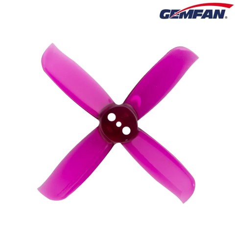 Propellers Gemfan Hulkie 2036-4 PC Durable 4 Blade (T-mount) - Clear Purple - (4CCW+4CW)