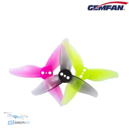Gemfan Hurricane 2023-3 PC 1.5mm Clear Gray śmigła FPV z bliska, cena w HTDRONE