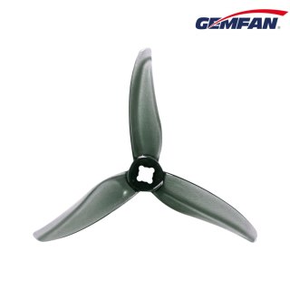 Propellers Gemfan Hurricane 3520-3 PC Durable 1.5mm&M5 (Adapter) - Clear Gray - (2CCW+2CW)