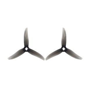 Propellers Gemfan Hurricane 3525-3 PC Durable 1.5mm&M5 (Adapter) - Clear Gray - (2CCW+2CW)