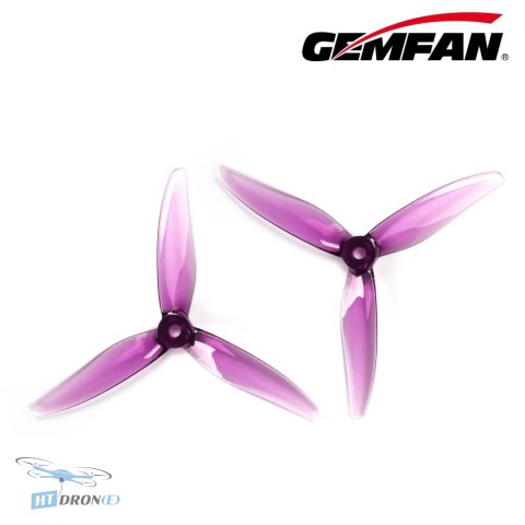 Opakowanie śmigieł Gemfan Hurricane 5127-3 PC Durable Clear Purple 2CCW+2CW