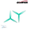 Gemfan Hurricane 7050-3 PC Durable Clear Green śmigła FPV widok z boku, najlepsza cena