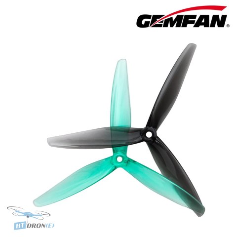 Opakowanie śmigieł Gemfan Hurricane 7050-3 PC Durable Clear Green, zestaw 4 szt.