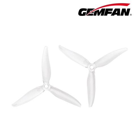 Propellers Gemfan Hurricane MCK 51366-3 ReV3 PC Durable - Light Speed Clear - (2CCW+2CW)