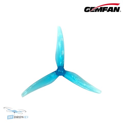 Gemfan Super Light 5125-3 Clear Blue śmigła FPV T mount kup w HTDRONE