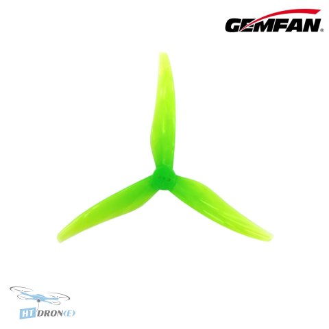 Gemfan Super Light 5125-3 zielone śmigła do drona FPV T mount kup w HTDRONE