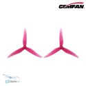Gemfan Super Light 5125-3 Pink śmigła FPV T-mount 1.5mm tył widok HTDRONE