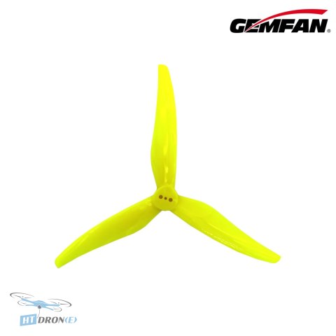 Gemfan Super Light 5125-3 Yellow śmigła FPV T-mount 1.5mm kup w HTDRONE