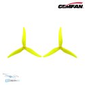 Gemfan Super Light 5125-3 Yellow śmigła FPV tylny widok detale mocowania cena