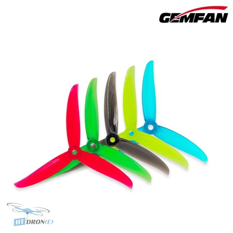 Gemfan Vannystyle 5136-3 PC Midnight Black śmigła FPV z bliska - trwałe i wydajne, cena w HTDRONE