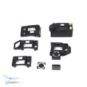 SKYZONE SteadyView X FPV receiver IPS rear view of connectors and ports detailed look