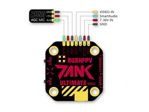 VTX RUSH TANK Ultimate MINI 5.8G 800mW