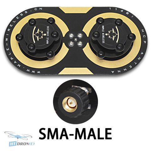 Maple Wireless SMA-male 11dB antenna - best choice at HTDRONE shop
