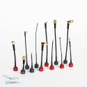 Детальний вигляд антени TrueRC SINGULARITY 5.8 RHCP SMA long 120mm роз'єм SMA