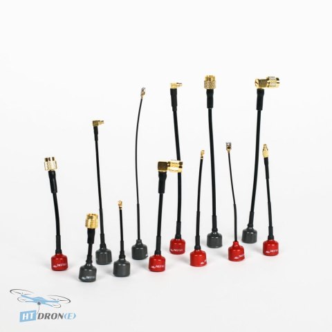 Детальний вигляд антени TrueRC SINGULARITY 5.8 RHCP SMA long 120mm роз'єм SMA