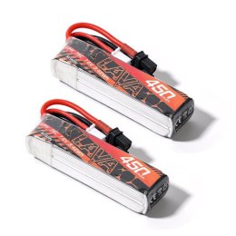 Battery BETAFPV LAVA LiHv 2S 7.6V 450mAh 75C (2PCS)