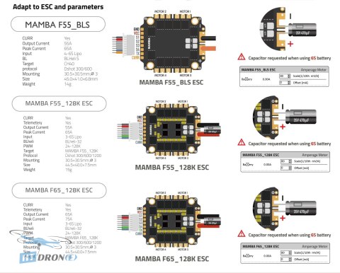 Diatone MAMBA F435 AI flight controller accessories and packaging HTDRONE shop