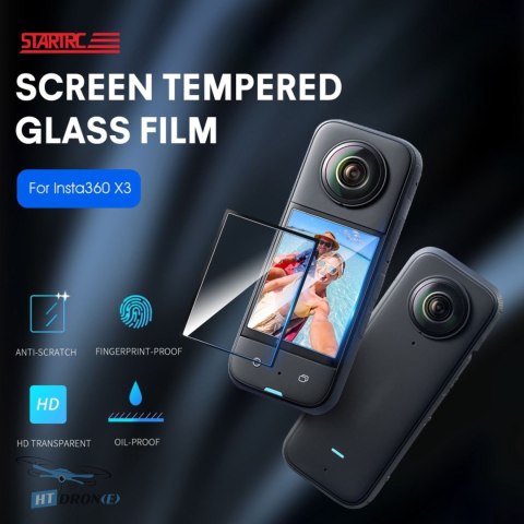 STARTRC opakowanie folii ochronnej Insta360 X3 akcesoria do kamery