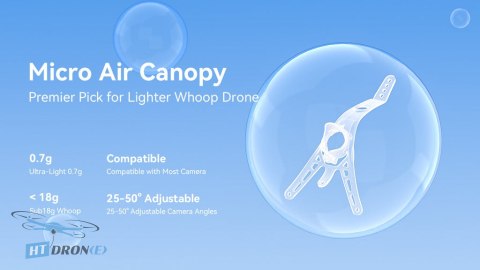 BETAFPV Micro Air Canopy multicolor 6pcs set - side product view