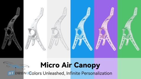 BETAFPV Micro Air Canopy multicolor 6pcs set - packaging and contents