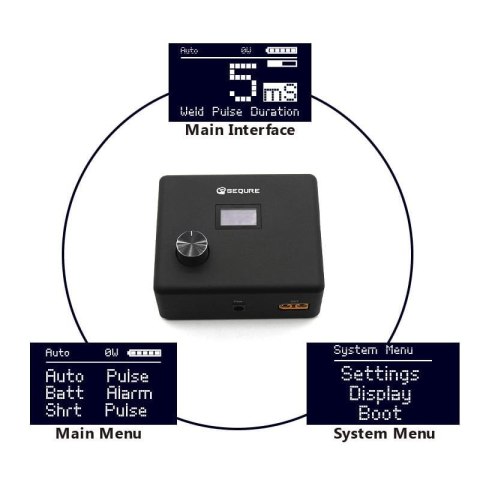 Mini Intelligent DIY Spot Welder SEQURE