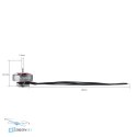 Opakowanie silnika HGLRC SPECTER 1303.5 5500KV - zawartość zestawu