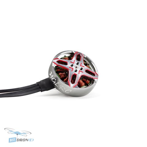 Порівняння розміру двигуна HGLRC SPECTER 2004 1800KV з іншими елементами дрона