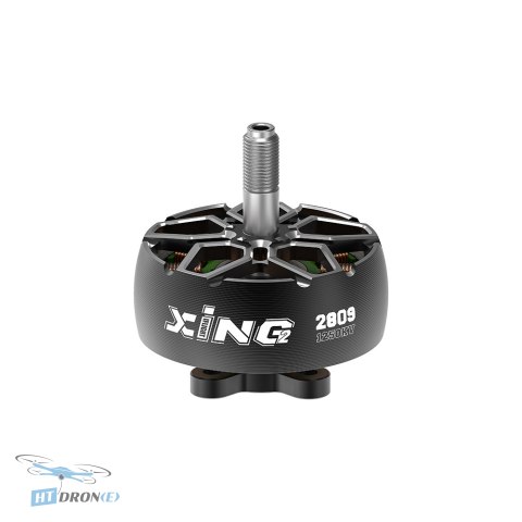 IFlight XING2 2809 1250KV FPV motor rear view with wires