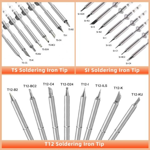 Pro Max Kit SEQURE SI012 Soldering Iron with T12-B2 tip
