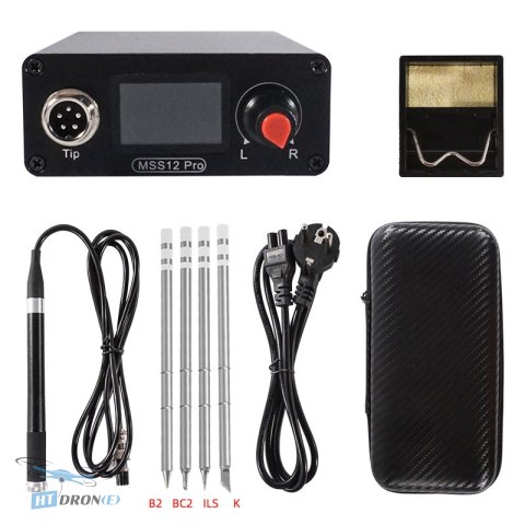 SEQURE MSS12 soldering station with 4 tips EU main view best price at HTDRONE