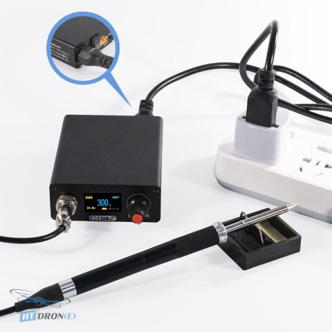 Packaging of SEQURE MSS12 soldering station with set contents buy at HTDRONE