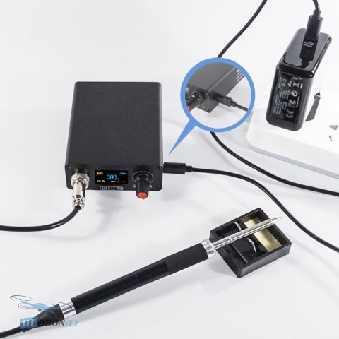 Box contents of SEQURE MSS12 soldering station tips and accessories online shop