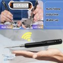 SEQURE S99 soldering iron accessories showing various tips and kit size reference