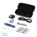 SEQURE Mini SQ-001 Kit Plus чорний основний вигляд портативного FPV паяльника купити HTDRONE